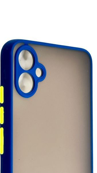 TPU чехол накладка Matte Color Case для Samsung Galaxy A04E синий 092501 фото