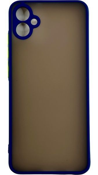 TPU чехол накладка Matte Color Case для Samsung Galaxy A04E синий 092501 фото