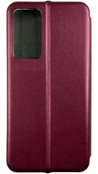 Чохол книжка Elegant book на Xiaomi 12 / бордовий 088123 фото