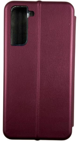 Чохол книжка Elegant book для Samsung Galaxy S21 / бордовий 093027 фото