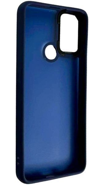 TPU чехол Matte Color для Motorola E40 синий 86029 фото