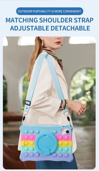 Чехол Pop it case на планшет Lenovo Tab M11 (11") / sky blue 098342 фото