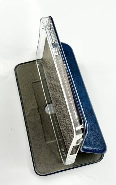 Чехол книжка Perforation book для Samsung Galaxy A55 синий 095786 фото