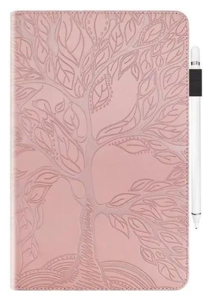 Чохол книжка Wood Book на планшет Xiaomi Redmi Pad 2 Pro (12.1") / рожевий 100839 фото