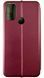 Чохол книжка Elegant book для Motorola E40 / бордовий 87520 фото 4