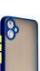 TPU чехол накладка Matte Color Case для Samsung Galaxy A04E синий 092501 фото 2