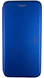 Шкіряний чохол-книжка Elegant на Motorola E6i (на мото е6і) синій 85393 фото 1