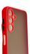 TPU чохол накладка Matte Color Case для Samsung Galaxy M54 червоний 092301 фото 3