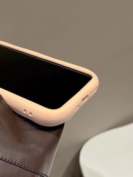 Чохол гумовий Bear love на iPhone XR/пудровий 098108 фото