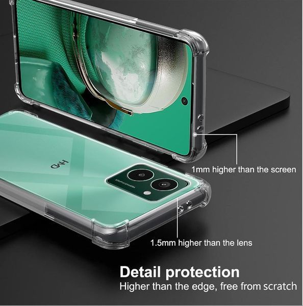 Чехол WXD силиконовый противоударный для HMD Pulse Plus / прозрачный 097412 фото