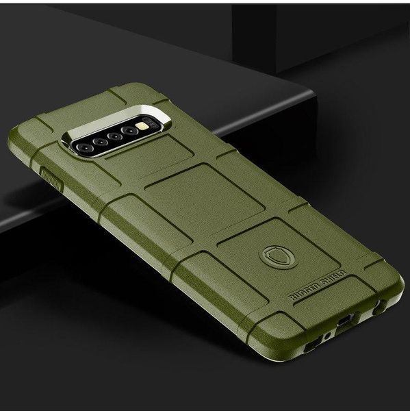TPU чехол накладка Tile для Samsung Galaxy S10 Plus (5 цветов) 054853 фото