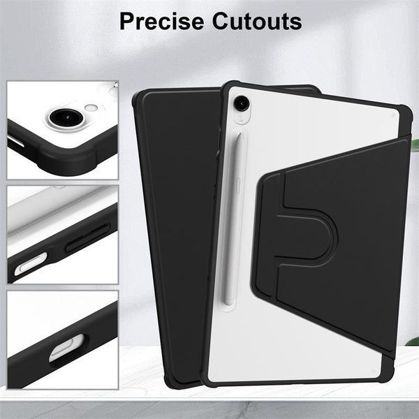Чохол книжка Close Smart Case на планшет Samsung Galaxy Tab S10 FE Plus (13.1") / чорний 099263 фото