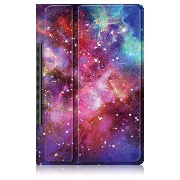 Шкіряний чохол-книжка Crazy Horse для Lenovo Yoga Tab 11 космос 095661 фото