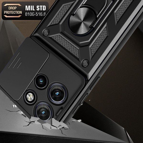 PC + TPU чохол Camshield Armor для Motorola Edge 50 Neo / світло-зелений 097646 фото