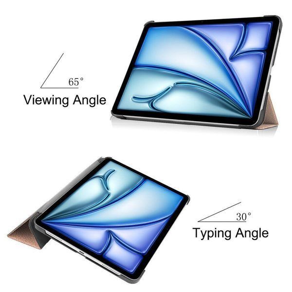 Чохол книжка Crazy Horse на планшет iPad Air 13 2024-2025 (13") / синій 097546 фото