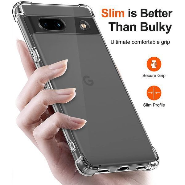 Протиударний чохол WXD на Google Pixel 7A / прозорий 089745 фото