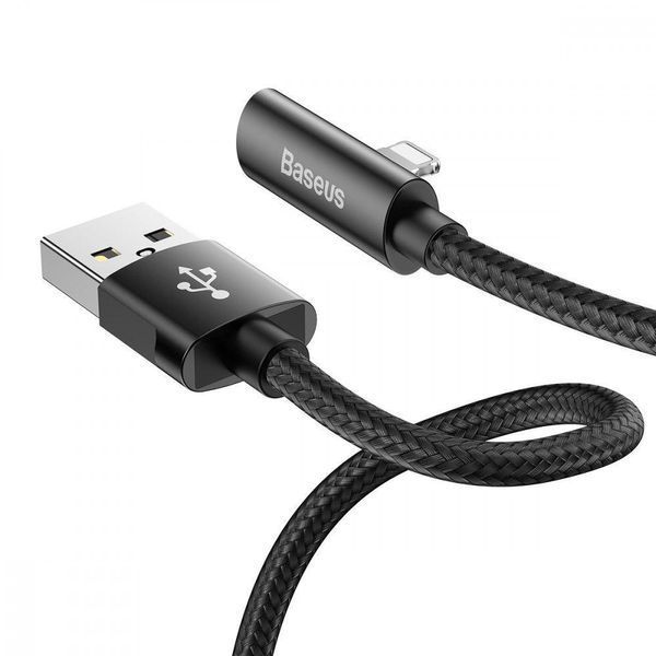 USB кабель Baseus Rhythm Bent Lightning Cable 2A (1.2m) 80639 фото