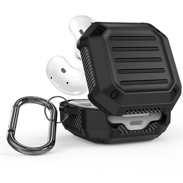 Силиконовый чехол Shockproof case для Samsung Galaxy Buds 2 серый 90390 фото
