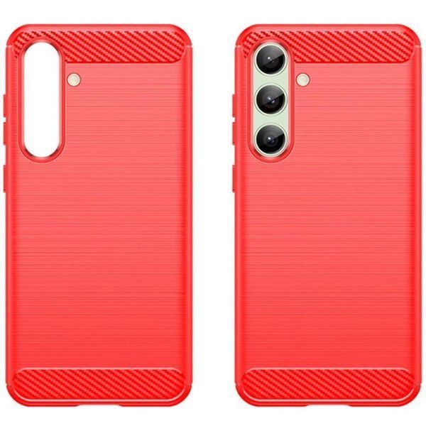 TPU чохол накладка Urban для Samsung Galaxy S24 FE / червоний 098296 фото