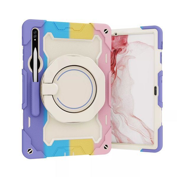 Чехол Rainbow Armor Tablet на планшет Samsung Galaxy Tab S9 FE (10.9") / розовый 097962 фото