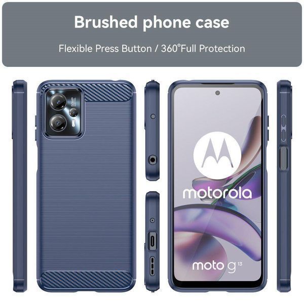 TPU чохол накладка Urban для Motorola G13 / синій 89340 фото