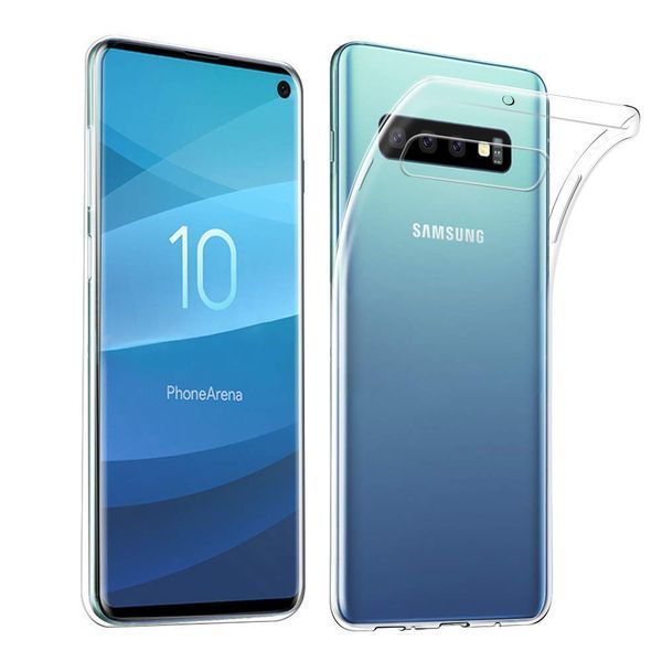 Ультратонкий 0,3 мм чохол для Samsung Galaxy S10 прозорий 054964 фото