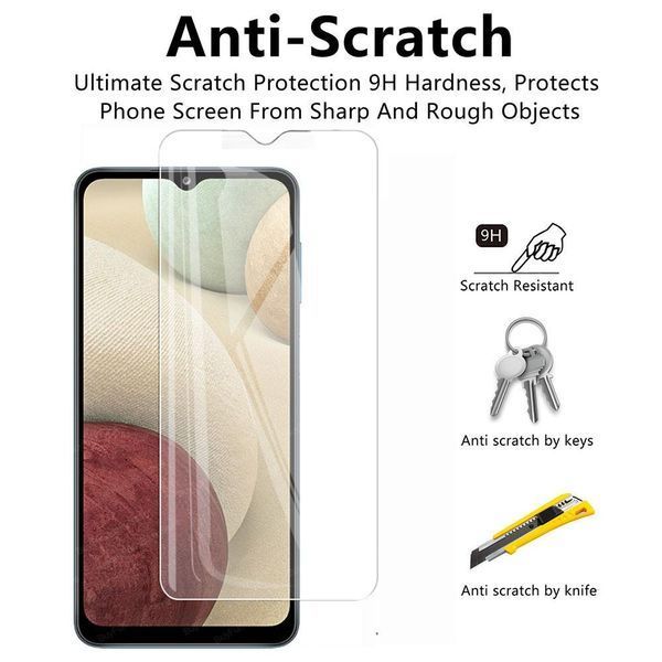 Защитное стекло на Samsung Galaxy A03S (на самсунг а03с) 085031 фото