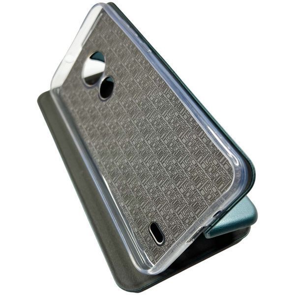 Чехол книжка Elegant book для Nokia C21 / изумрудный 91394 фото