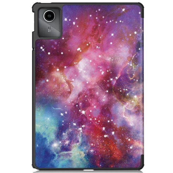 Кожаный чехол книжка Crazy Horse для Lenovo Xiaoxin Pad 2024 (11") / космос 094729 фото