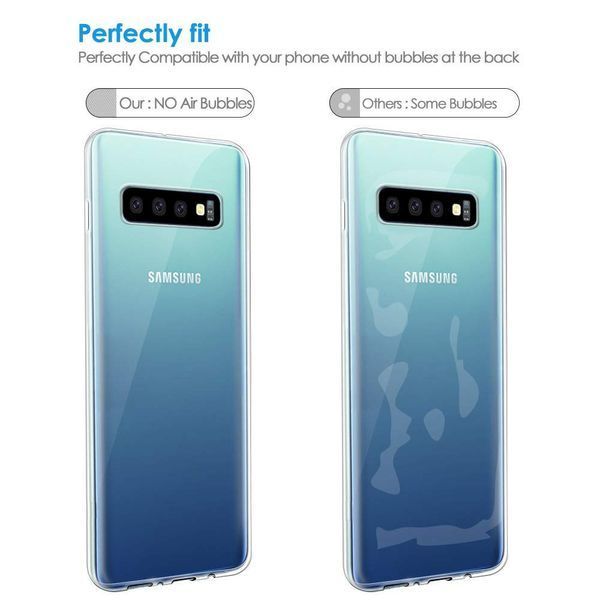 Ультратонкий 0,3 мм чохол для Samsung Galaxy S10 прозорий 054964 фото