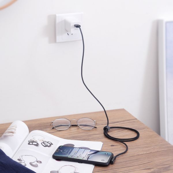 USB кабель Baseus Rhythm Bent Lightning Cable 2A (1.2m) 80639 фото