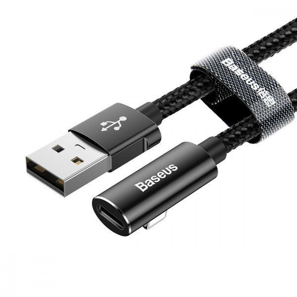 USB кабель Baseus Rhythm Bent Lightning Cable 2A (1.2m) 80639 фото
