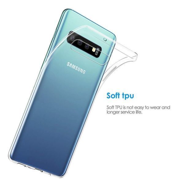 Ультратонкий 0,3 мм чохол для Samsung Galaxy S10 прозорий 054964 фото