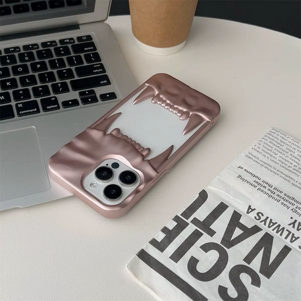Силіконовий чохол Jaws для iPhone 15 Pro Max / рожевий 098751 фото