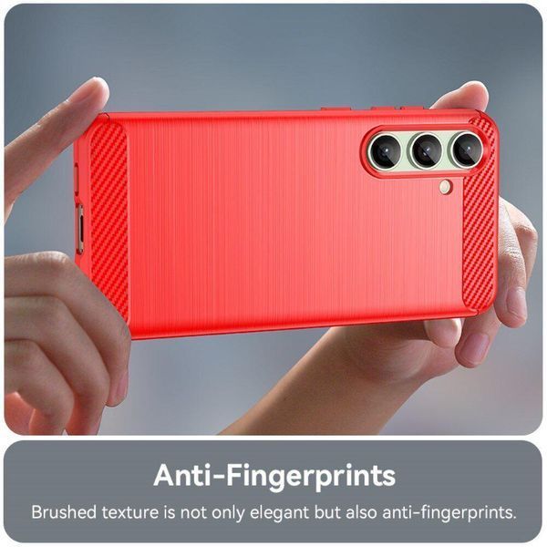 TPU чохол накладка Urban для Samsung Galaxy S24 FE / червоний 098296 фото