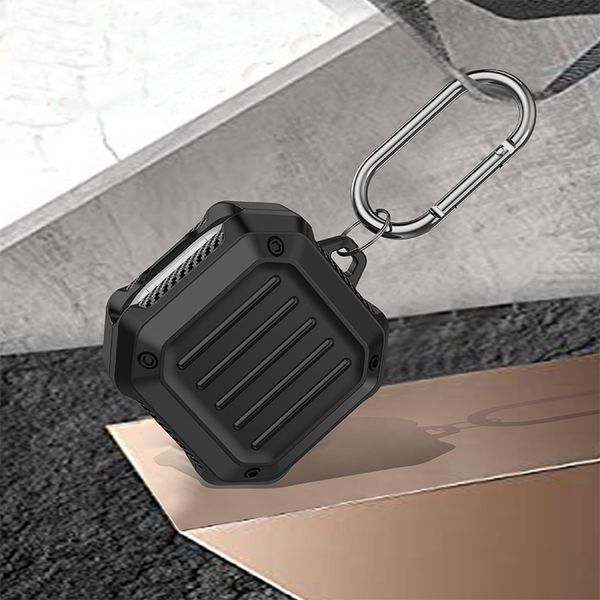 Силиконовый чехол Shockproof case для Samsung Galaxy Buds 2 серый 90390 фото