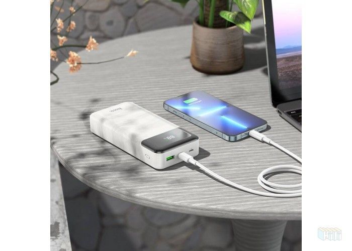 Повербанк Power Bank Hoco J102A 20000 mAh USB Type-C білий 093231 фото