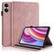 Чохол книжка Wood Book на планшет Xiaomi Redmi Pad 2 Pro (12.1") / рожевий 100839 фото 1