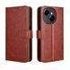 Чехол книжка Book case для Tecno Spark Go 1 / коричневый 097888 фото 1