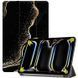 Чехол книжка Marble case на планшет Xiaomi Redmi Pad SE (11") / черный 099066 фото 1