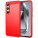TPU чохол накладка Urban для Samsung Galaxy S24 FE / червоний 098296 фото 1