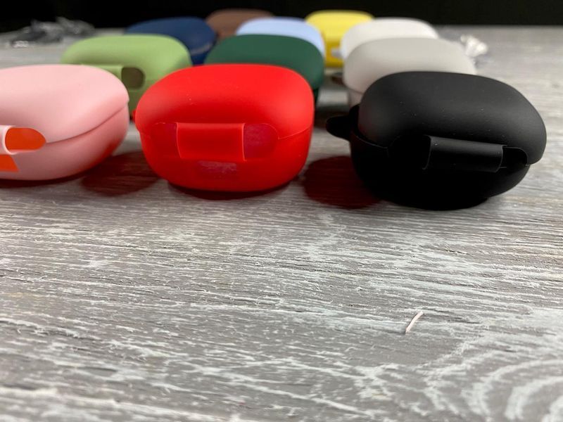 Силіконовий чохол з карабіном для Samsung Galaxy Buds 2 (11 кольорів) 84355 фото