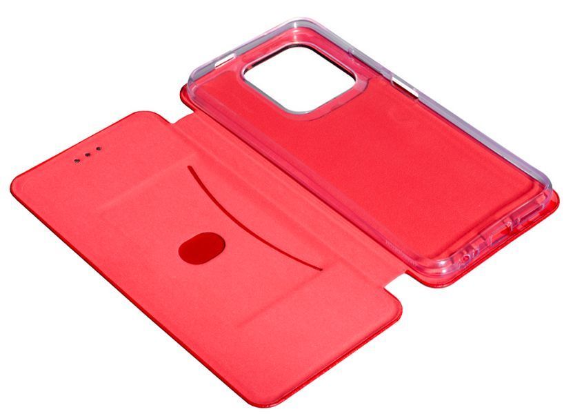 Чехол книжка New Book на Infinix Hot 50i (X6531B) / красный 202872 фото