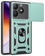 PC + TPU чехол Camshield Armor для Realme C63 (RMX3939) / светло-зеленый