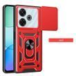PC + TPU чохол Camshield Armor для Xiaomi Redmi 13 (4G) / червоний