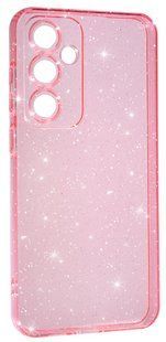 Чехол силиконовый Clear Shine для Samsung Galaxy S24 FE / розовый 203233 фото