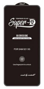Захисне скло MIETUBL ESD для Samsung Galaxy S21 Plus / чорне 203776 фото