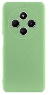 Чехол накладка TPU Liquid Silk для Xiaomi Redmi 14C / фисташковый 201023 фото