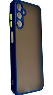 TPU чехол накладка Matte Color Case для Samsung Galaxy M54 синий 092302 фото