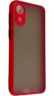 TPU чохол накладка Matte Color Case для Samsung Galaxy A03 Core червоний 092602 фото